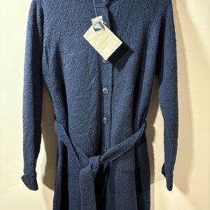 Modern Soul Deep Blue Knit Cardigan